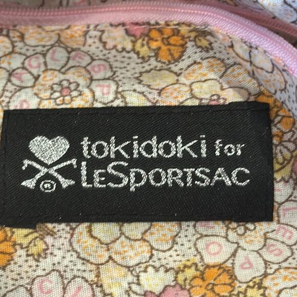 NWOT Tokidoki for LeSportsac Duffle Weekender Multi Floral Bag - Picture 11 of 16